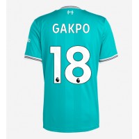 Stroje piłkarskie Liverpool Cody Gakpo #18 Koszulka Trzeciej 2025-26 Krótki Rękaw